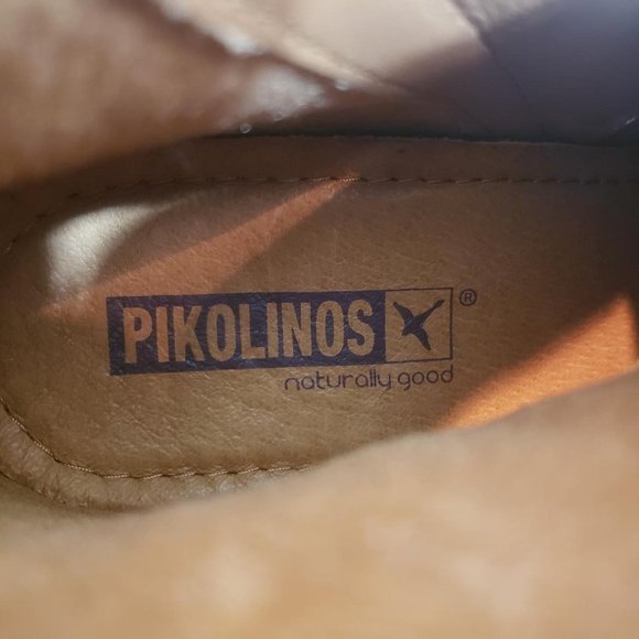 Pikolinos Woman's Sz 6.5  Ankle Boot Brown Leather - Picture 7 of 12